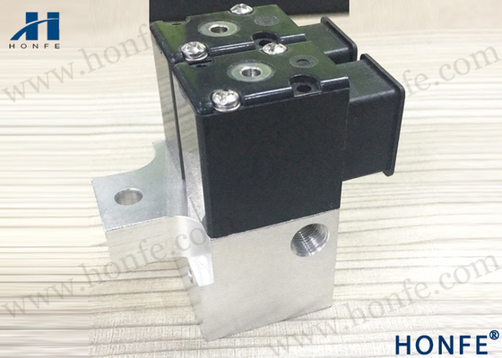 Válvulas solenoides duplas Picanol com peças de tear a jato de ar de excelente desempenho