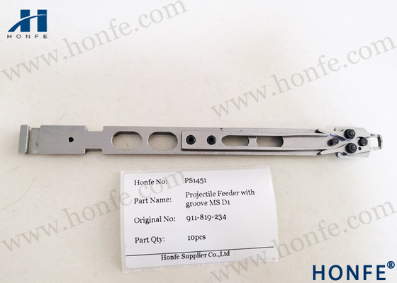 Alimentador do Projectile com MS D1 911819234 do sulco para a maquinaria de Sulzer