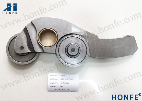Peças sobresselentes de aço do tear de tecelagem da alavanca 911809592 do rolo para a maquinaria de Sulzer P7100