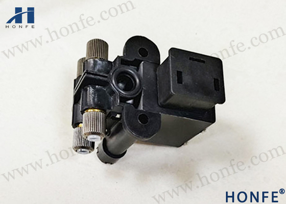 Picanol Delta/Omni Relay 100% QC Pass válvulas solenoide peças sobressalentes preto