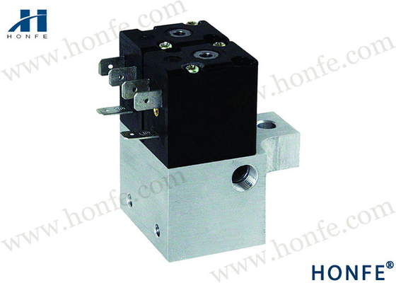 Válvulas solenoides duplas Picanol com peças de tear a jato de ar de excelente desempenho