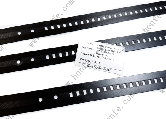 Peças sobressalentes do tear Sulzer Direito-Esquerda G6500 Largura da fita = 190 - 220 comprimento = 2763 mm