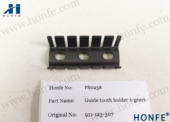 Peças sobresselentes do tear de Sulzer do suporte 911123307 do dente do guia para o tear do projétil