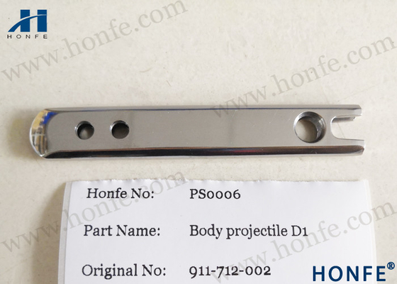 Corpo do projétil 911712002/740690000 para peças sobresselentes do tear de Sulzer