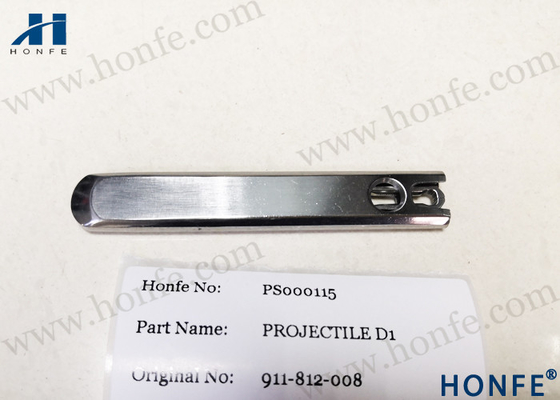 Peças sobresselentes do tear de tecelagem do projétil D1 911812208/911812008 para a máquina de Sulzer