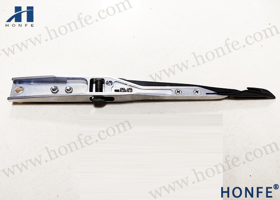 Peças sobressalentes de tear Picanol HONFE RH Gripper Tear em acabamento prateado